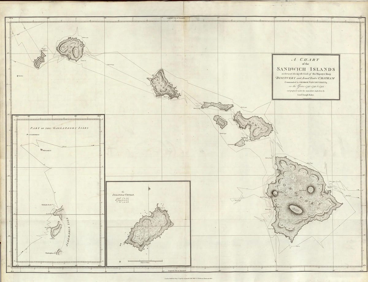 Mapa george vancouver