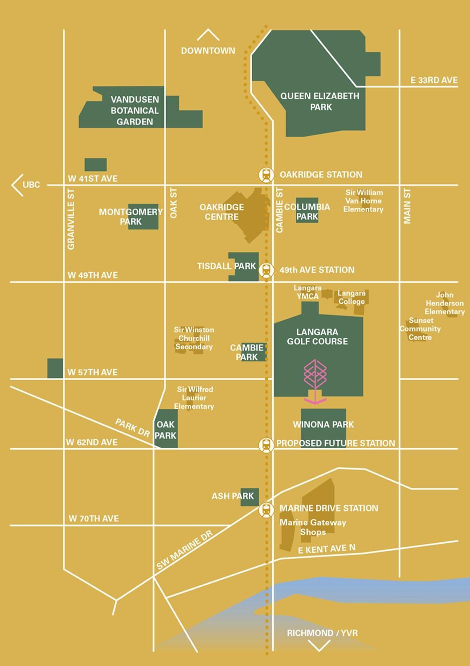 Mapa langara