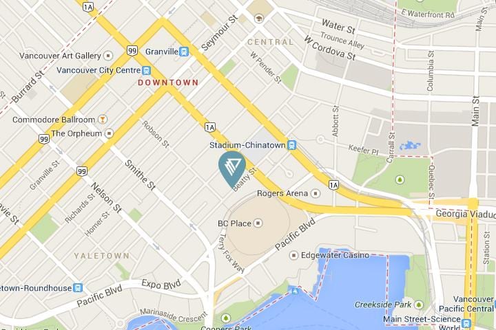 Mapa main street vancouver