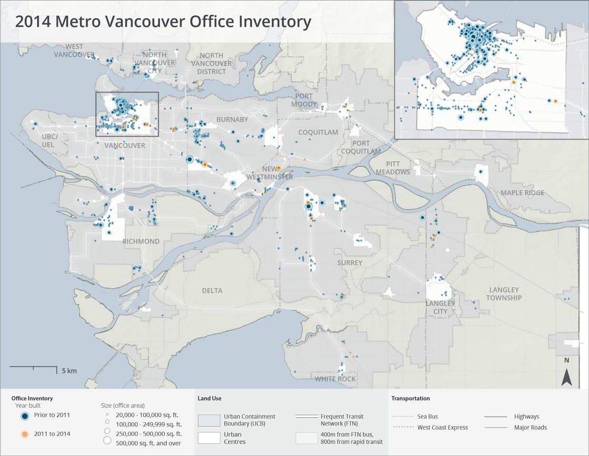 metro vancouver skytrain mapě