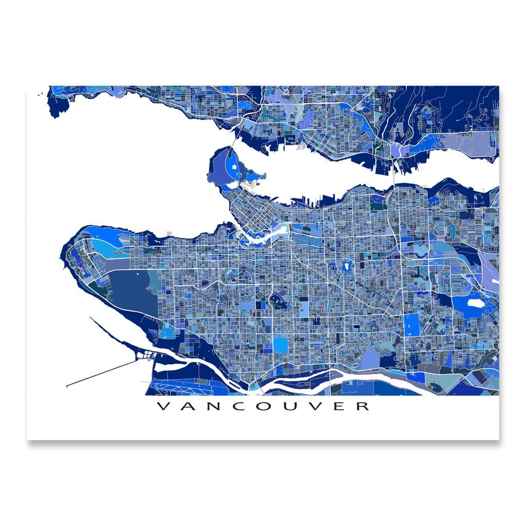 Mapa vancouver art