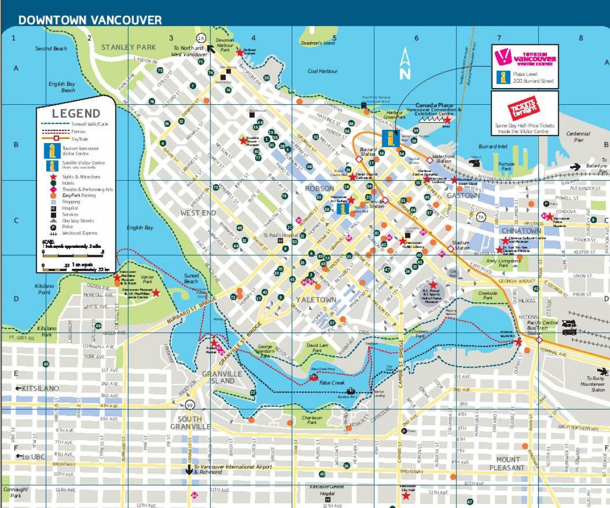 ulice mapa z vancouveru bc