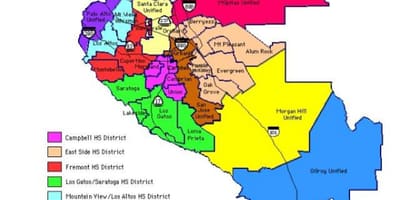 Mapa evergreen school district