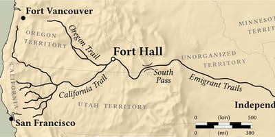 Mapa fort vancouver