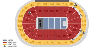 Rogers arena brány mapě