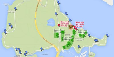 Mapa stanley park