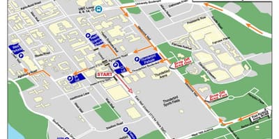Mapa ubc parkoviště