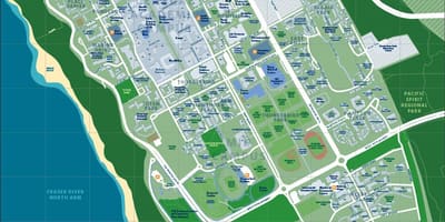 Mapa ubc vancouver