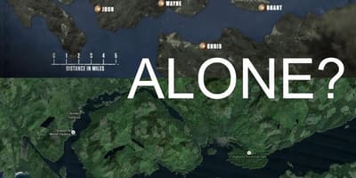 Mapa ostrova vancouver sám