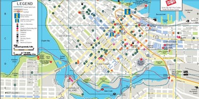 Mapa pro vancouver