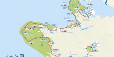 Mapa vancouver maraton